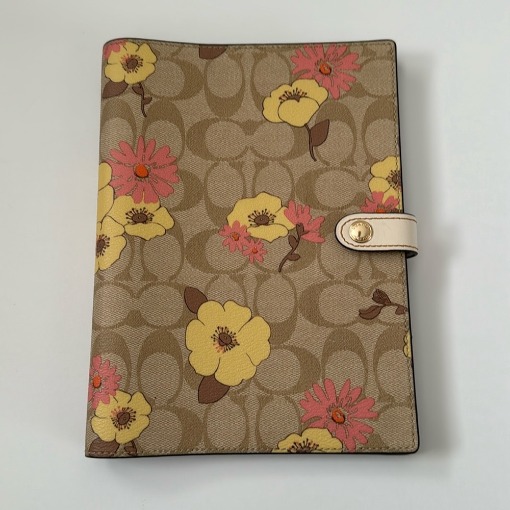 Coach journal book. Like new